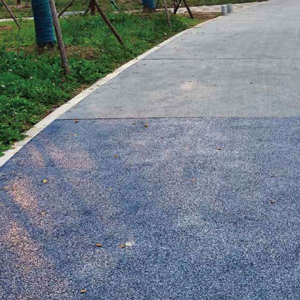 透水露骨料路面